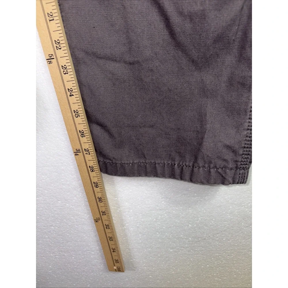 Key‎ Mens Carpenter Jeans 40X30 Double Knee Gray Work Pants Ripstop Outdoor